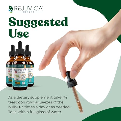 Rejuvica Health NatalNourish – Advanced Lactation Support Liquid for Milk Supply