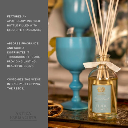 Antica Farmacista Home Ambiance Diffuser – Elderflower, 3.4 fl oz