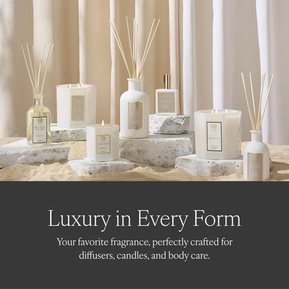 Antica Farmacista Home Ambiance Diffuser – Warm White, 3.4 fl oz | Long-Lasting Luxury Reed Diffuser Gift