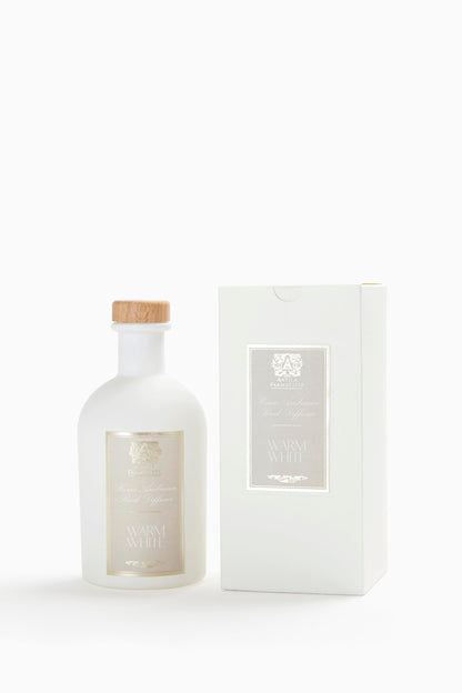 Antica Farmacista Warm White Home Ambiance Diffuser – 8.45 fl oz | Long-Lasting Reed Diffuser