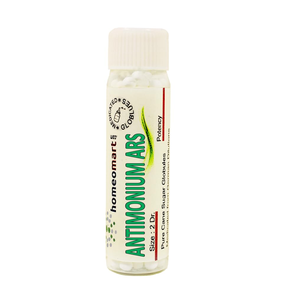 Antimonium Arsenicicum Homeopathy Pellets 6C – Pack of 3 | HomeoMart