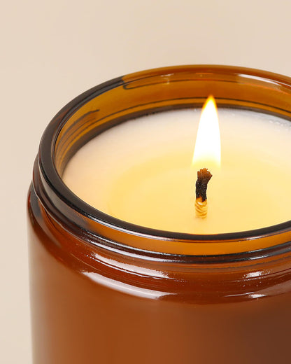AOOVOO Balsam Cedar Candle - 22oz Pine-Scented Soy Wax Aromatherapy Candle