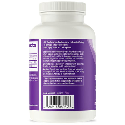 AOR Cardio Mag 2.0 — Magnesium for Heart Health, Energy & Muscle Function | 30 Servings