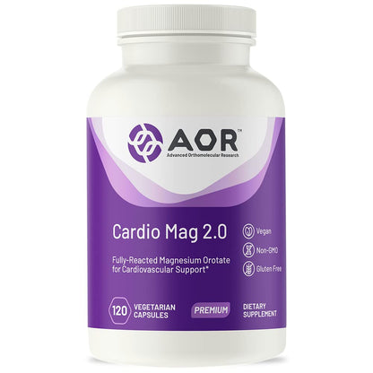 AOR Cardio Mag 2.0 — Magnesium for Heart Health, Energy & Muscle Function | 30 Servings