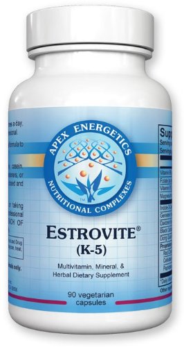 Apex Energetics K-5 Estrovite (90 Caps) – Estrogen Metabolism Support