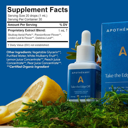 Apothékary All Day Stress Duo 30 ml | Plant-Based Mind & Body Support