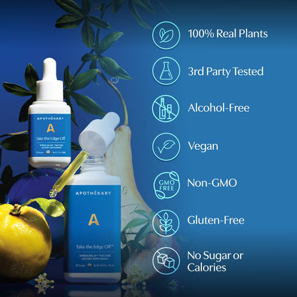 Apothékary Take The Edge Off – Alcohol-Free Stress Support Drops