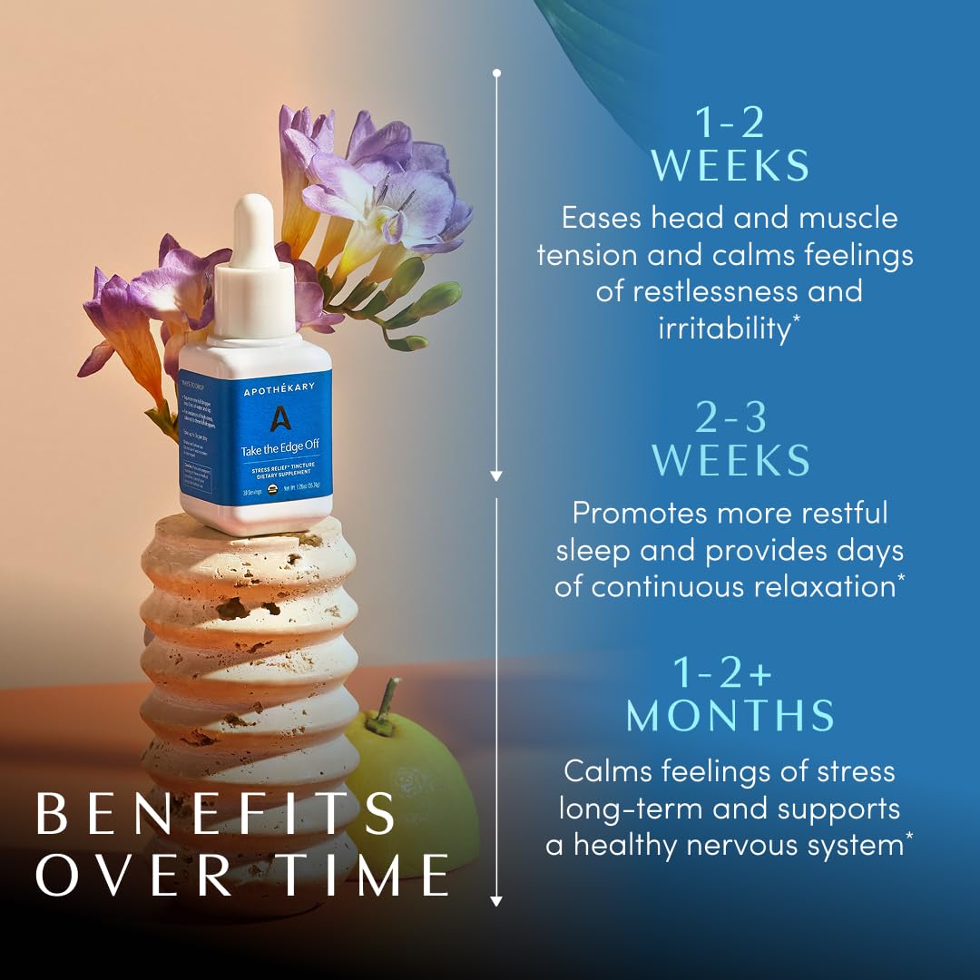Apothékary Take The Edge Off – Alcohol-Free Stress Support Drops