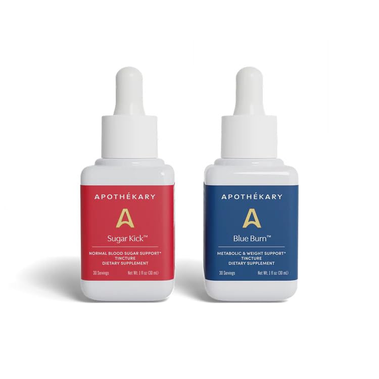 Apothekary Metabolic Duo 30 ml - Plant-Based Drops for Immune Support & Balance