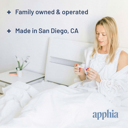 Apphia Early Detection Pregnancy Test - 6 Days Sooner | Midstream hCG Strips | Made in USA (Pack of 5)