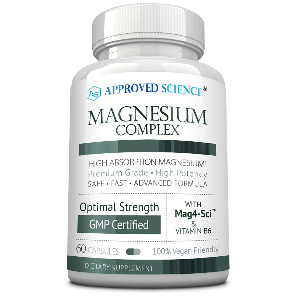 Approved Science Magnesium Complex | High Absorption Magnesium (60 Capsules)