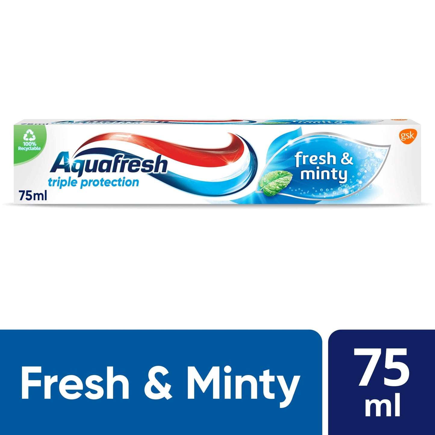Aquafresh Triple Protection Fresh & Minty Toothpaste - 3-in-1 Protection