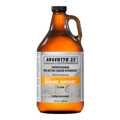 Argentyn 23 Professional Immune Support – Bio-Active Silver Hydrosol, 23 ppm, 64 fl oz