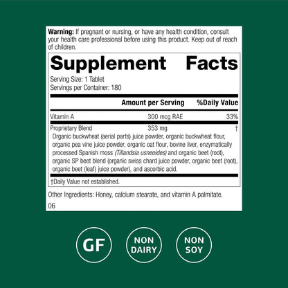 Standard Process Arginex – Whole Food Liver & Kidney Support, 180 Tablets