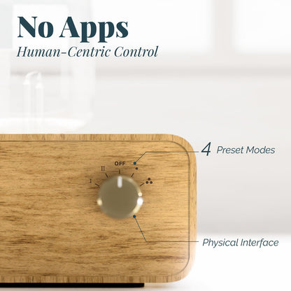 Aria Glass Essential Oil Diffuser – Waterless, Portable & Rechargeable with 4-Mode Timer