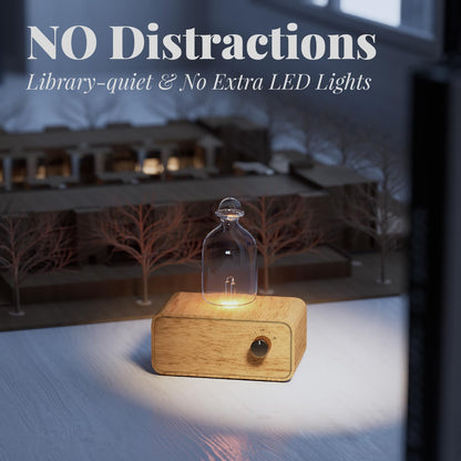 Aria Glass Essential Oil Diffuser – Waterless, Portable & Rechargeable with 4-Mode Timer