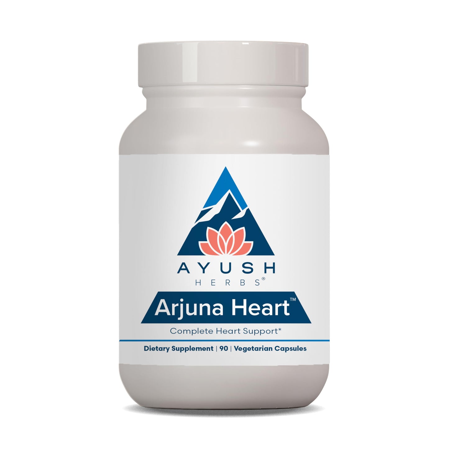 Ayush Herbs Arjuna Heart | Heart Support Supplement | 90 Vegetarian Capsules