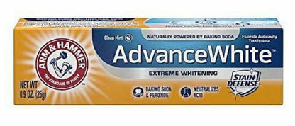 ARM & HAMMER Advance White Baking Soda & Peroxide Toothpaste – Extreme Whitening 4.3 oz