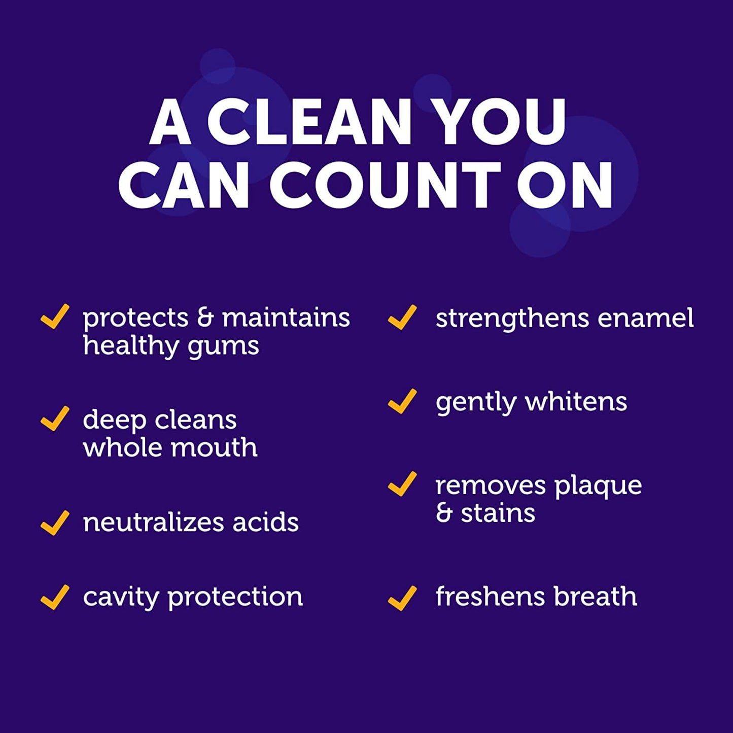 Arm & Hammer Complete Care Stain Defense Toothpaste, Fluoride Anticavity, 6 oz – Pack of 6 (Packaging May Vary)
