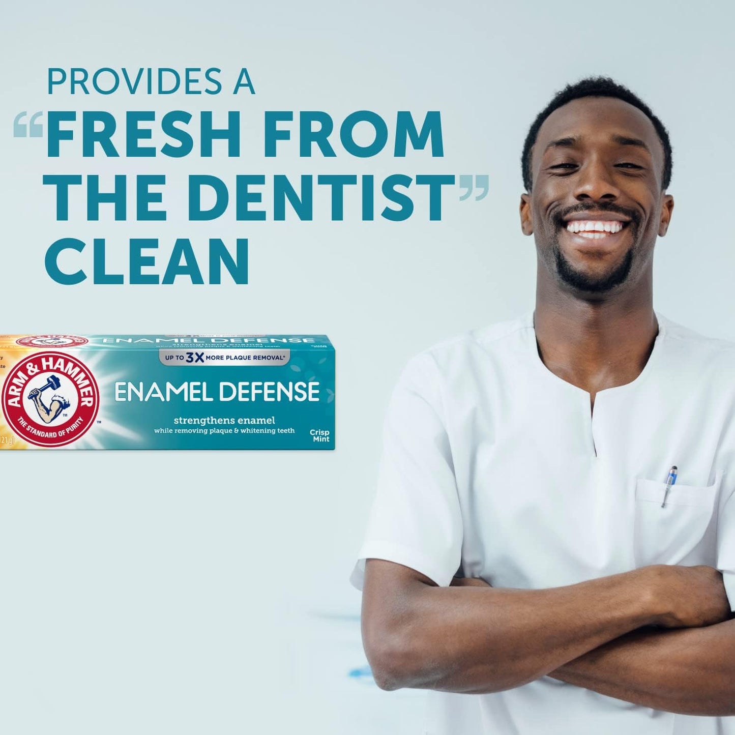 Arm & Hammer Enamel Defense Toothpaste 4.3 oz 3 Pack