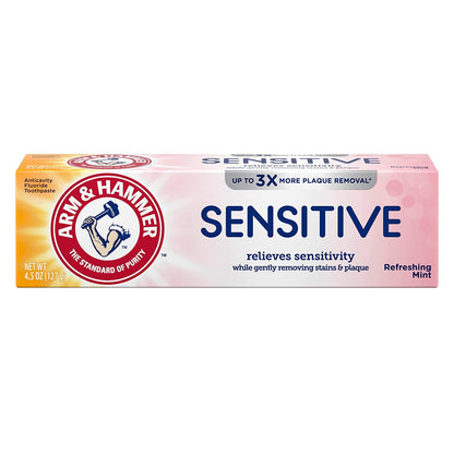 ARM & HAMMER Sensitive Teeth & Gums Toothpaste 4.5 oz – Pack of 10