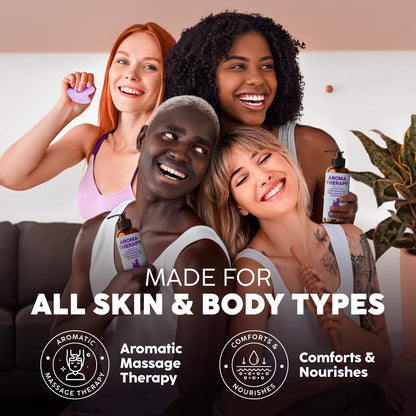 KUKKA Aromatherapy Massage Oil for Sore Muscles Non-Greasy All Skin Types