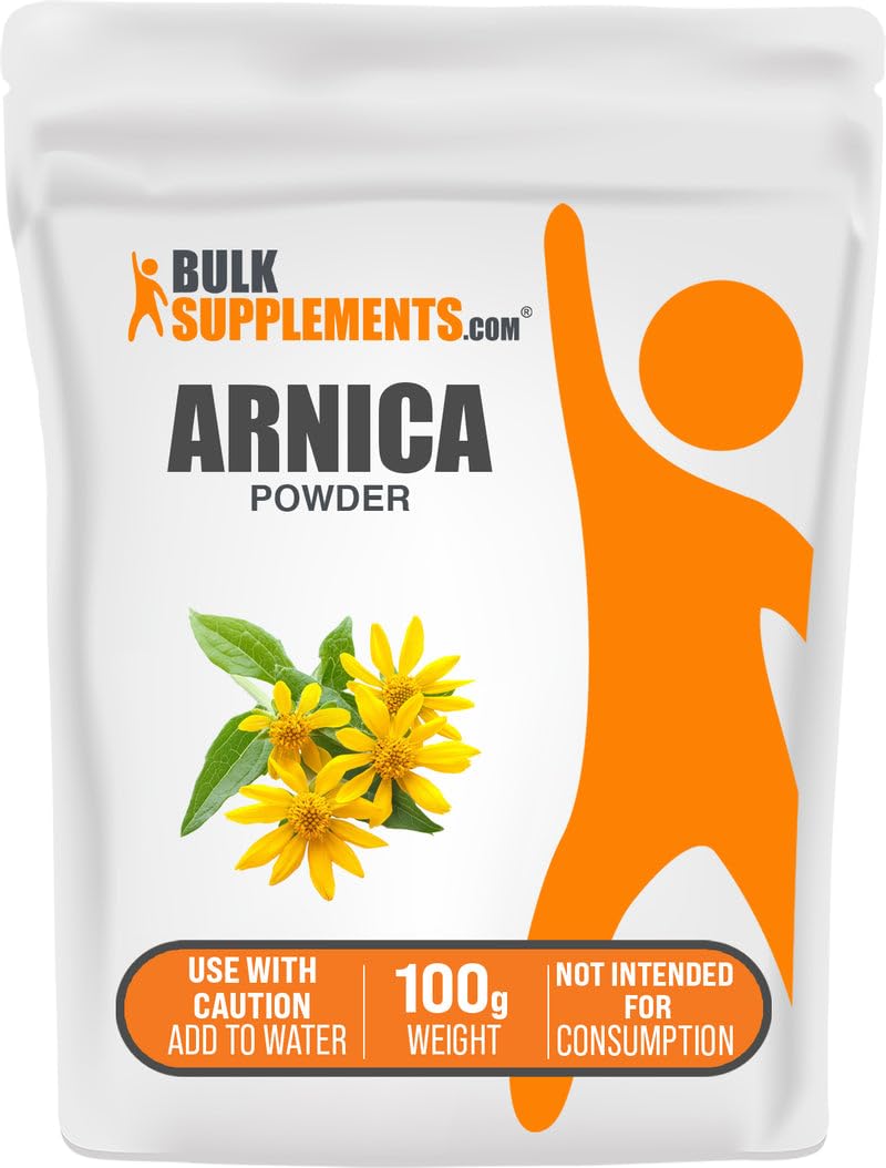Arnica Powder 100g (3.5 oz) – Arnica Montana, Herbal Supplement | BulkSupplements
