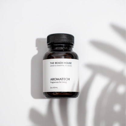 AromaTech Beach House Premium Aroma Oil – 60 mL | Salted Bergamot, Sandalwood & Coconut Milk
