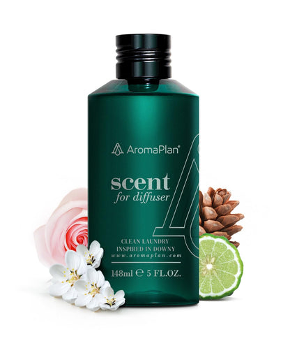 AromaPlan Clean Laundry Essential Oil – 5 fl oz / 148 ml for Diffusers | USA Fragrance