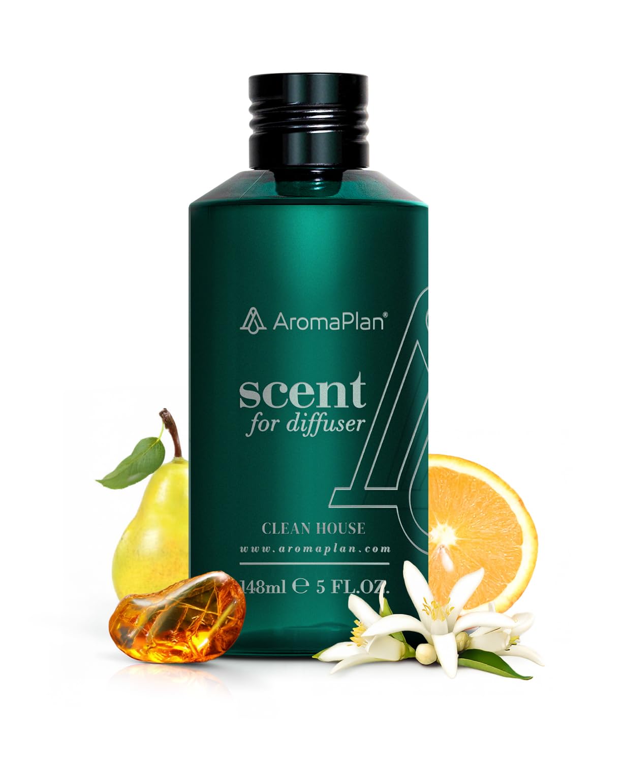 AromaPlan Clean Smelling Essential Oil – 5 fl oz (148 ml) | Fresh Scent for Diffuser, USA