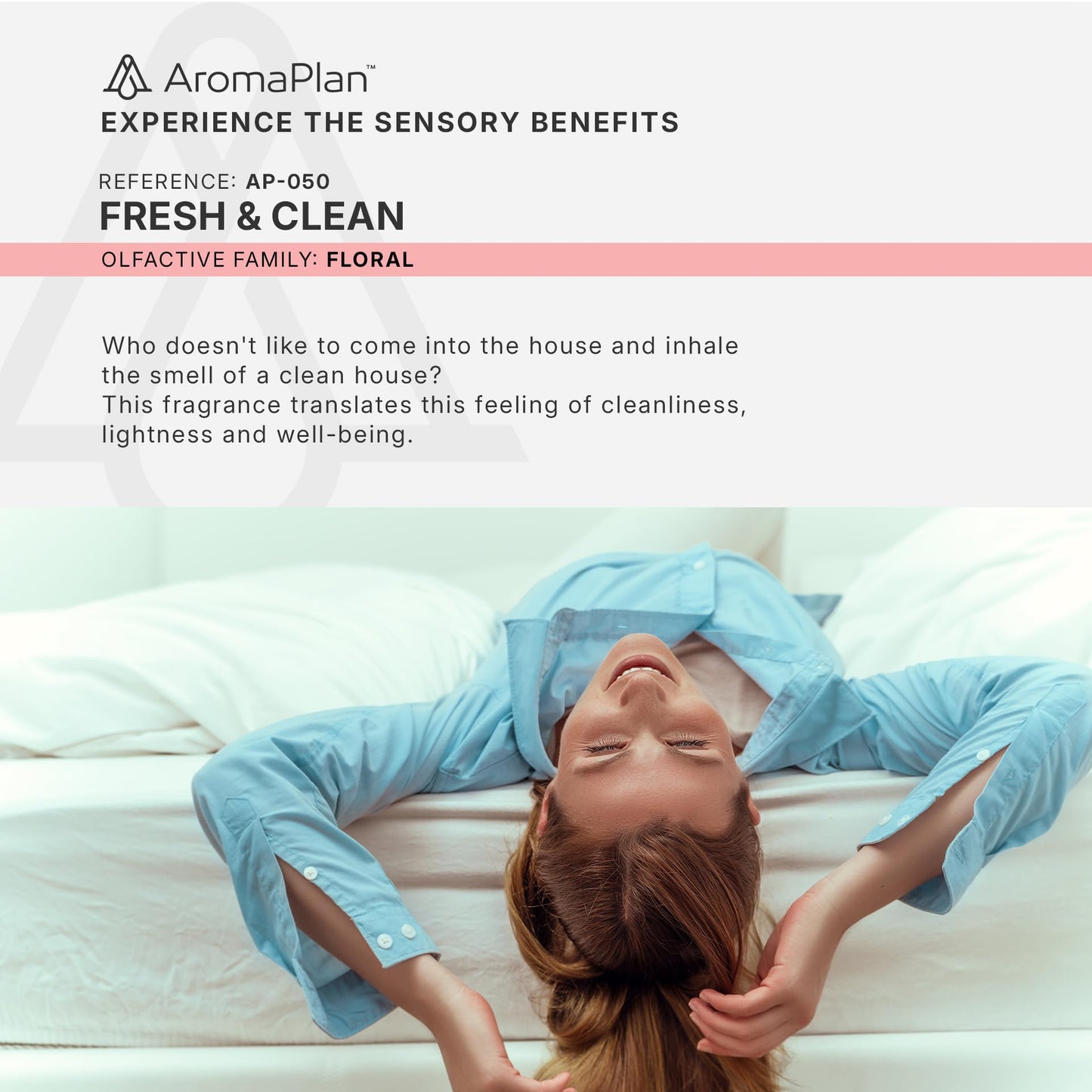 AromaPlan Fresh & Clean 5 oz Diffuser Essential Oil – 2 Pack, USA Made