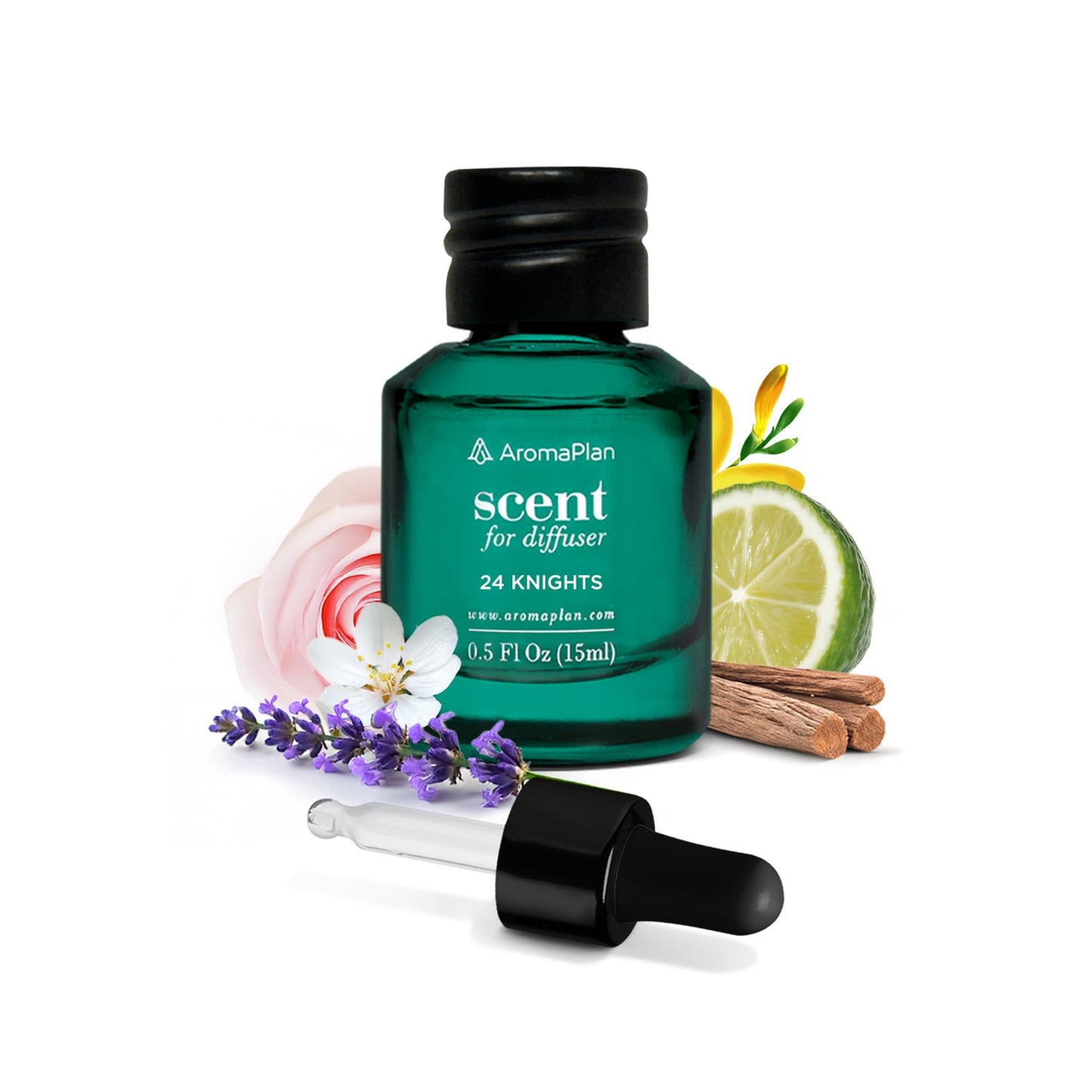 AromaPlan Hotel Scent Diffuser Oil – 24 Knights, 15 mL, USA Made