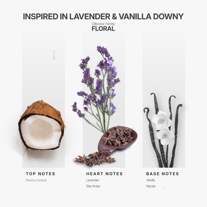 AromaPlan Lavender & Vanilla Downy Diffuser Oil – 5 oz (148 ml)