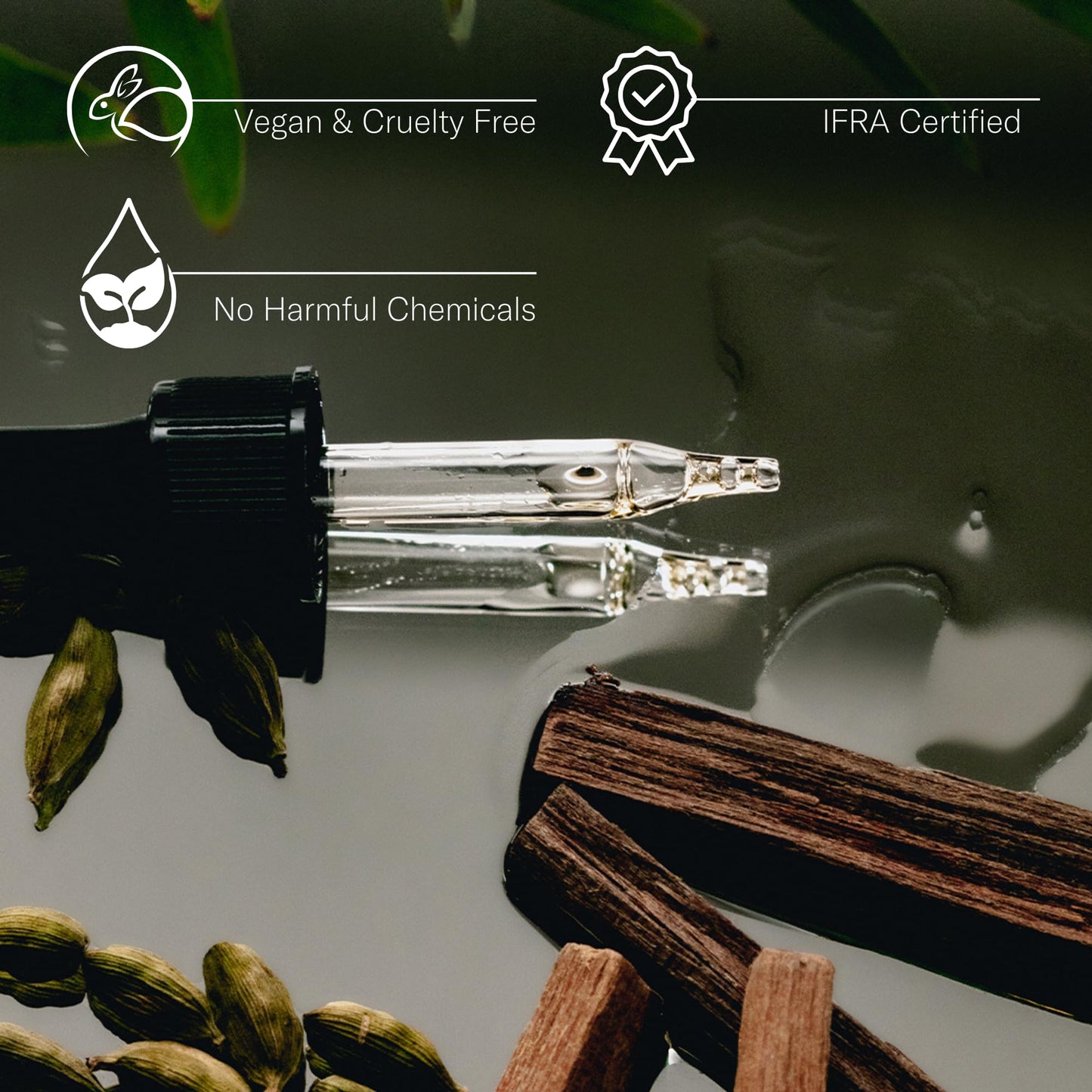 AromaTech Santal Escape Premium Aroma Oil – 60 mL for Diffusers (Sandalwood, Iris, Ocean Air)