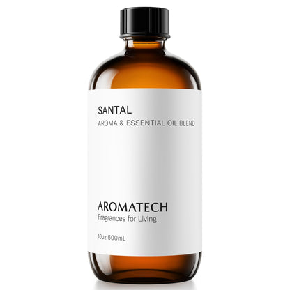 AromaTech Santal Essential Oil Blend – Luxury Hotel Scent, 16 oz