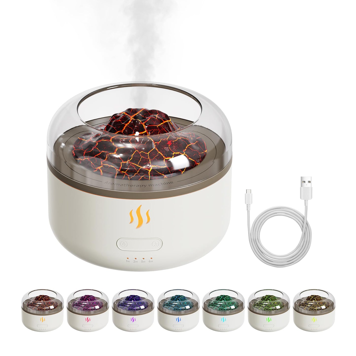 Aromatherapy Diffusers 160ML Essential Oil Diffuser Humidifier with Auto-Off
