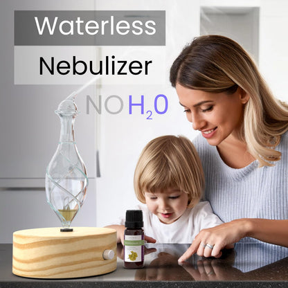 ArOmis Aromatherapy Wood & Glass Diffuser - Solum Lux Vitis