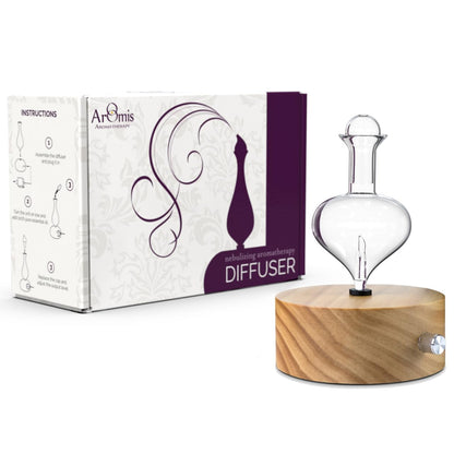 ArOmis Premium Glass Essential Oils Nebulizer – Waterless Diffuser for Aromatherapy | Solum Lux Eros