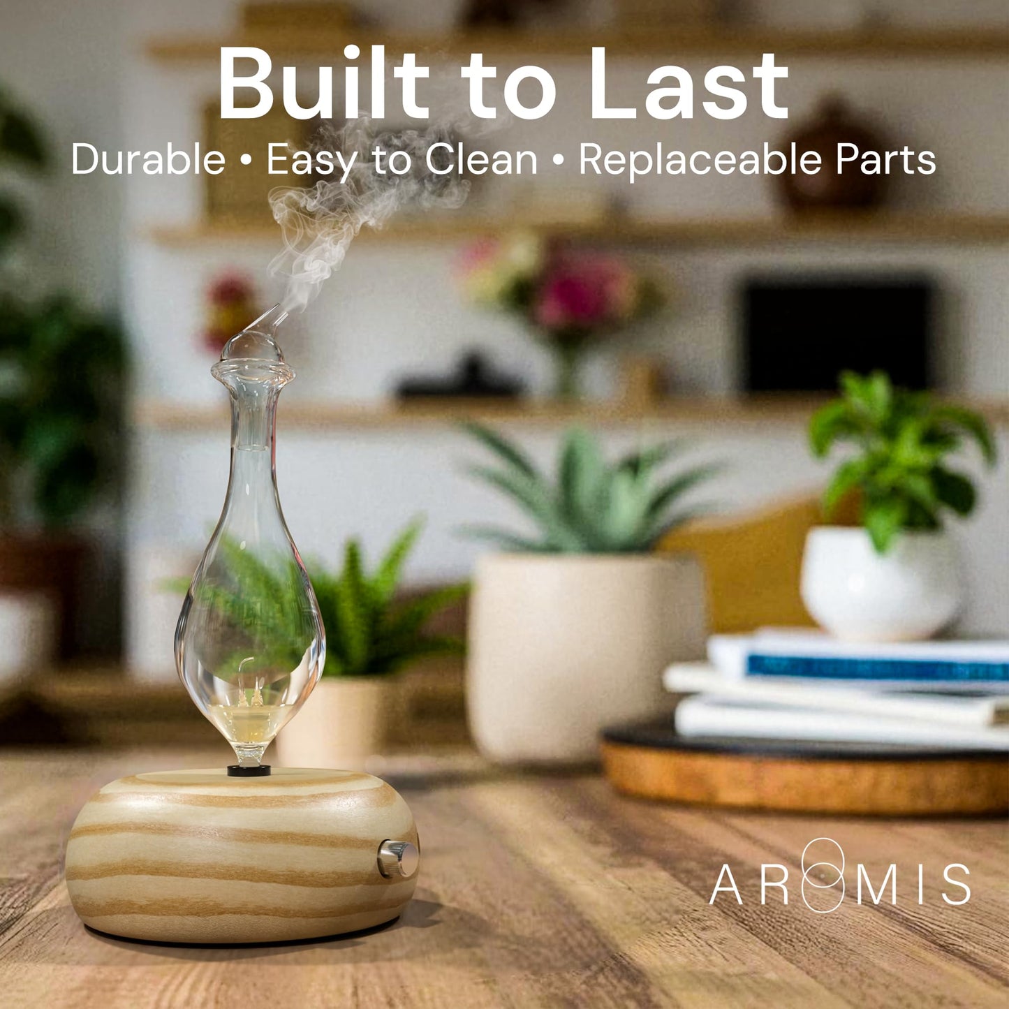 ArOmis Premium Glass Nebulizer – Waterless Diffuser for Aromatherapy | Orbis Lux Merus
