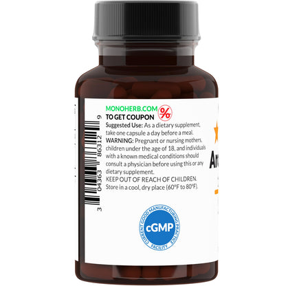 Aronia Berry Extract 500 mg - 90 Vegetarian Capsules