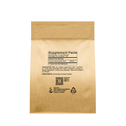 Aronia Berry Powder (4 oz) – Pure Original Ingredients, No Additives or Fillers