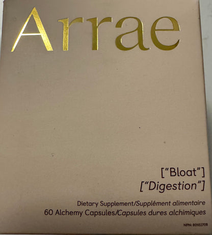Arrae Bloat Digestive Enzymes – Fast-Acting, All-Natural Relief Capsules, 60 Count
