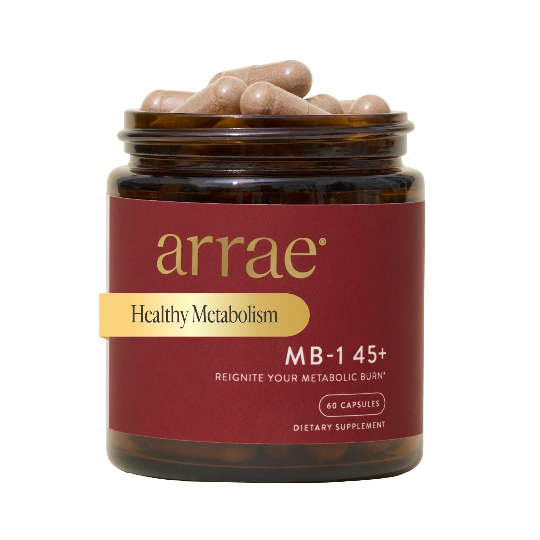 Arrae MB-1 45+ — Natural Appetite Support, Energy & Metabolic Wellness, 60 Capsules
