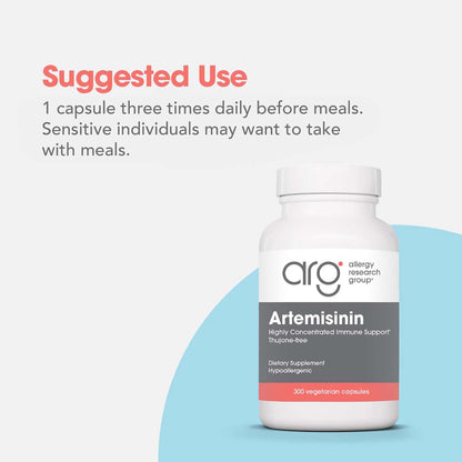 Allergy Research Group Artemisinin Supplement – GI Tract Support, 300 Count