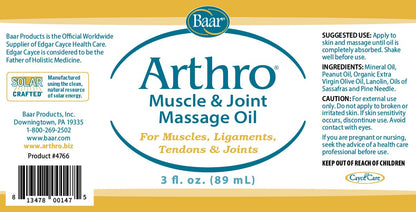 Arthro Muscle & Joint Masssage Oil Roll-On – 3 fl oz x2