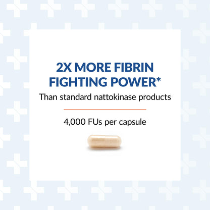 Nattovena Nattokinase – Arthur Andrew Medical, Double Strength 4,000 FU (180 caps)