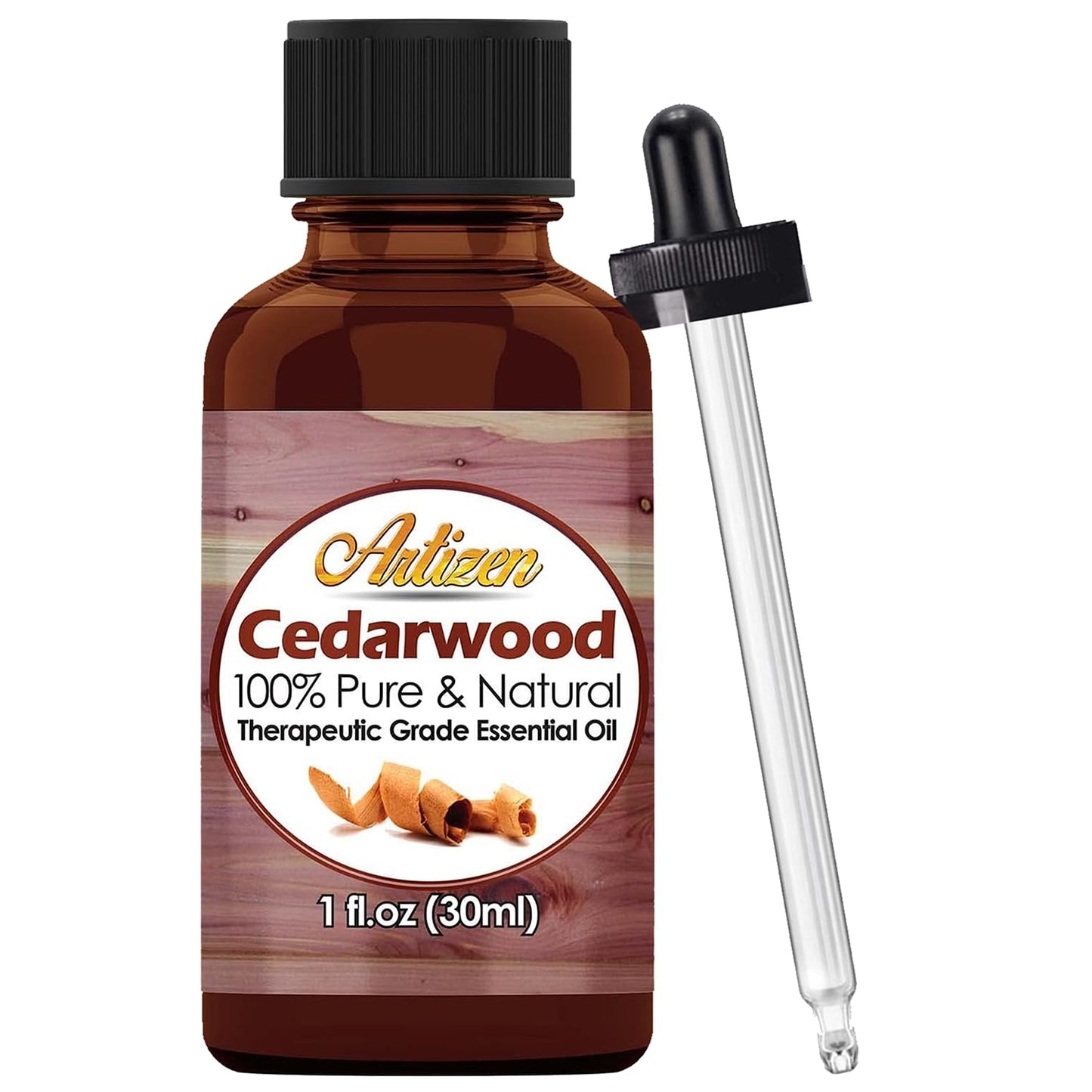 Artizen Cedarwood Essential Oil 30ml – Pure & Natural, Therapeutic Grade