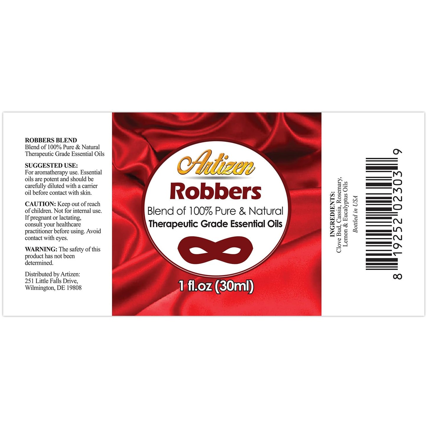 Artizen Robbers Blend Essential Oil – 100% Pure & Natural (1oz)