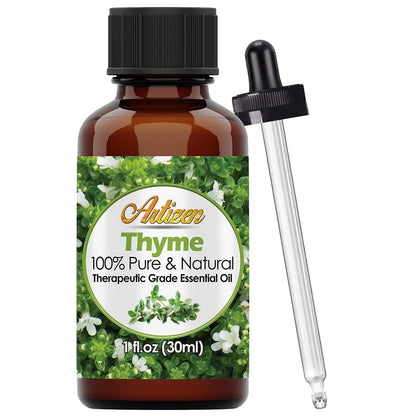 Artizen Thyme Essential Oil – 30ml (1 fl oz) – Pure & Natural