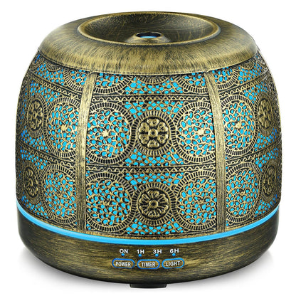 ARVIDSSON 500ml Ultrasonic Essential Oil Diffuser for Large Rooms | Metal Design